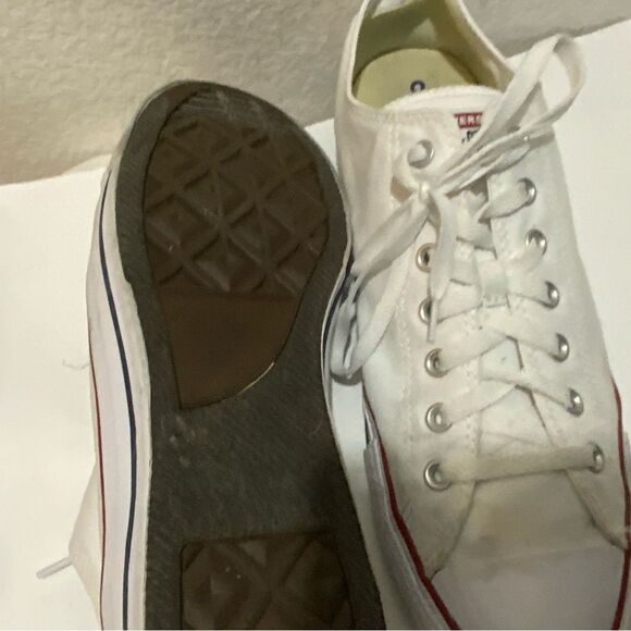 Converse Chuck Taylor All Star Low Top - Optical White Men's Sz 13 Shoes M7652 - Picture 5 of 11